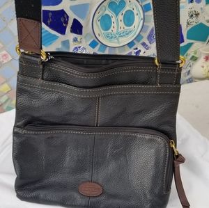 Fossil Blzck Leather purse/handbag